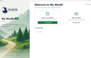 My Wealth Live start page