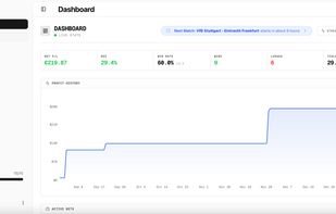 Visual Analytics: Track your ROI, win rate, and drawdown with professional-grade heatmaps and charts.