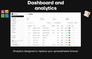 The Command Center: Replace messy spreadsheets with a clean, automated ledger of every bet you've placed.
