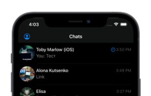 MyChat on iOS