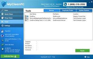 MyCleanPC screenshot 1