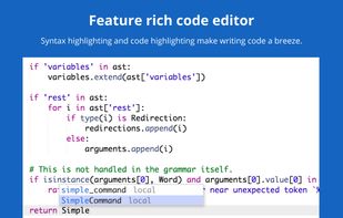 myCompiler screenshot 2