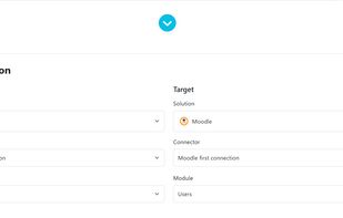 Rule Creation: Choose source and target modules.