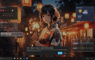 MyDesktopWidget screenshot 1