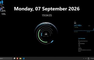 MyDesktopWidget screenshot 1