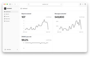 MyDMARC dashboard