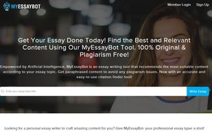 MyEssayBot screenshot 1