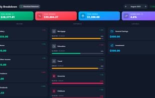 MyFinances screenshot 2