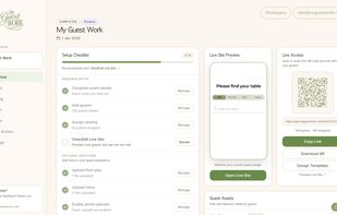 Event Overview Page