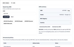 asn lookup tool