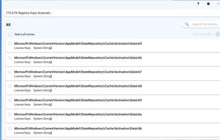 MyKeyFinder screenshot 1