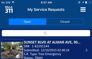 MyLA311 screenshot 3
