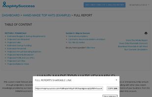 Share your forecast and analysis report