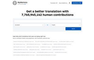 MyMemory screenshot 1