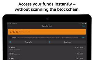 MyMonero screenshot 1