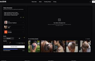 Generate your dream tattoo