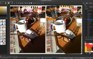 MyPaint screenshot 1