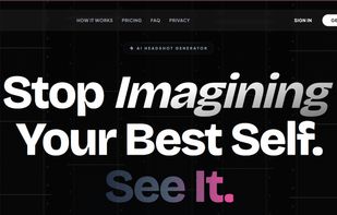 Hero Section of the Landing Page