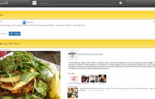 See everything that happens for your business in a facebook like timeline.