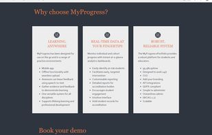 MyProgress screenshot 1