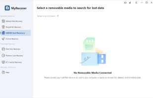 MyRecover screenshot 1