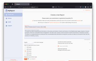 MyReport screenshot 1