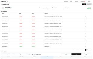 MySched screenshot 2
