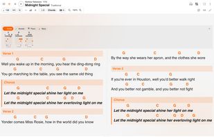 Setlist play mode for the stage