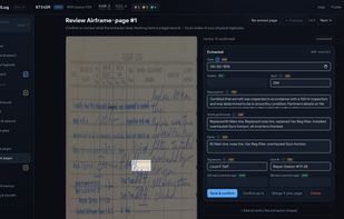 Automatically review scanned entries
