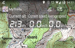 MyTrails screenshot 1