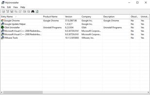 MyUninstaller screenshot 1