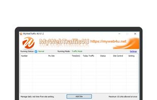 MyWebTraffic screenshot 1