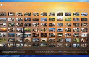 N1 Viewer Gallery with adjustable thumbnail grid, folder browsing and fast multi-image navigation.
