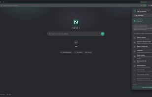 Nacre Browser screenshot 1