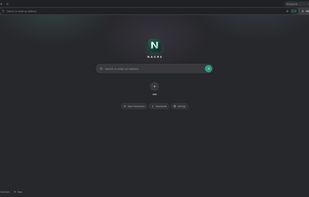 Nacre Browser screenshot 1