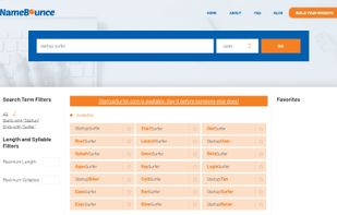 NameBounce screenshot 1