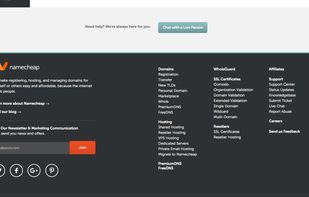 Namecheap screenshot 2