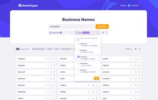 NamePepper screenshot 2