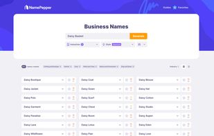 NamePepper screenshot 1