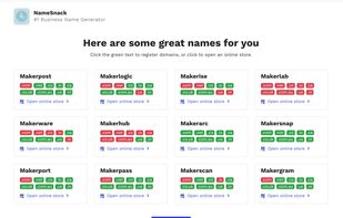 Namesnack screenshot 1
