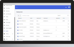 Daffodil HRMS screenshot 1