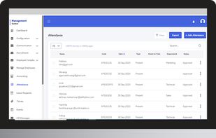 Daffodil HRMS screenshot 2
