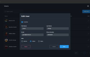 Nano ASP.NET Boilerplate screenshot 1