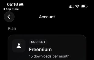 15 free downloads per month 