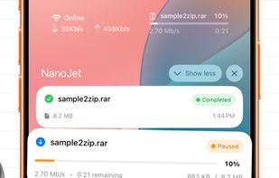NanoJet screenshot 3