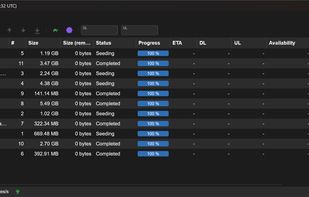 NanoTorrent screenshot 1