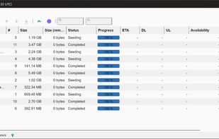 NanoTorrent screenshot 1