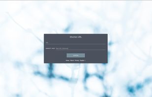 nanoURL screenshot 1