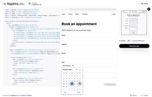 Napkins.dev screenshot 1