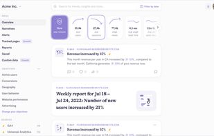 Narrative BI screenshot 1